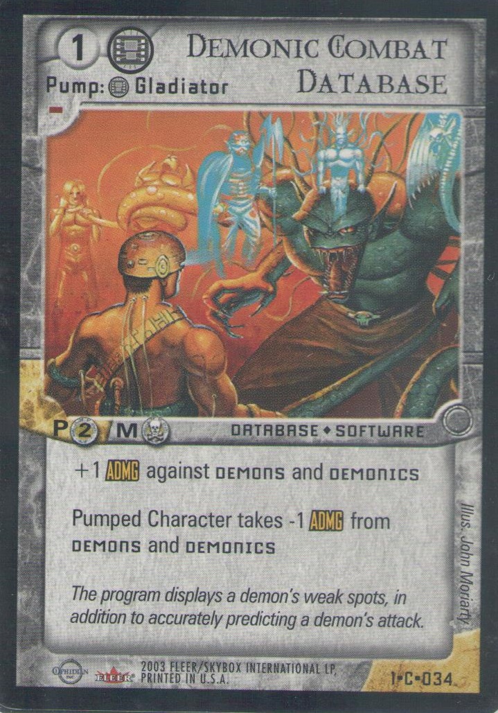 Demonic Combat Database